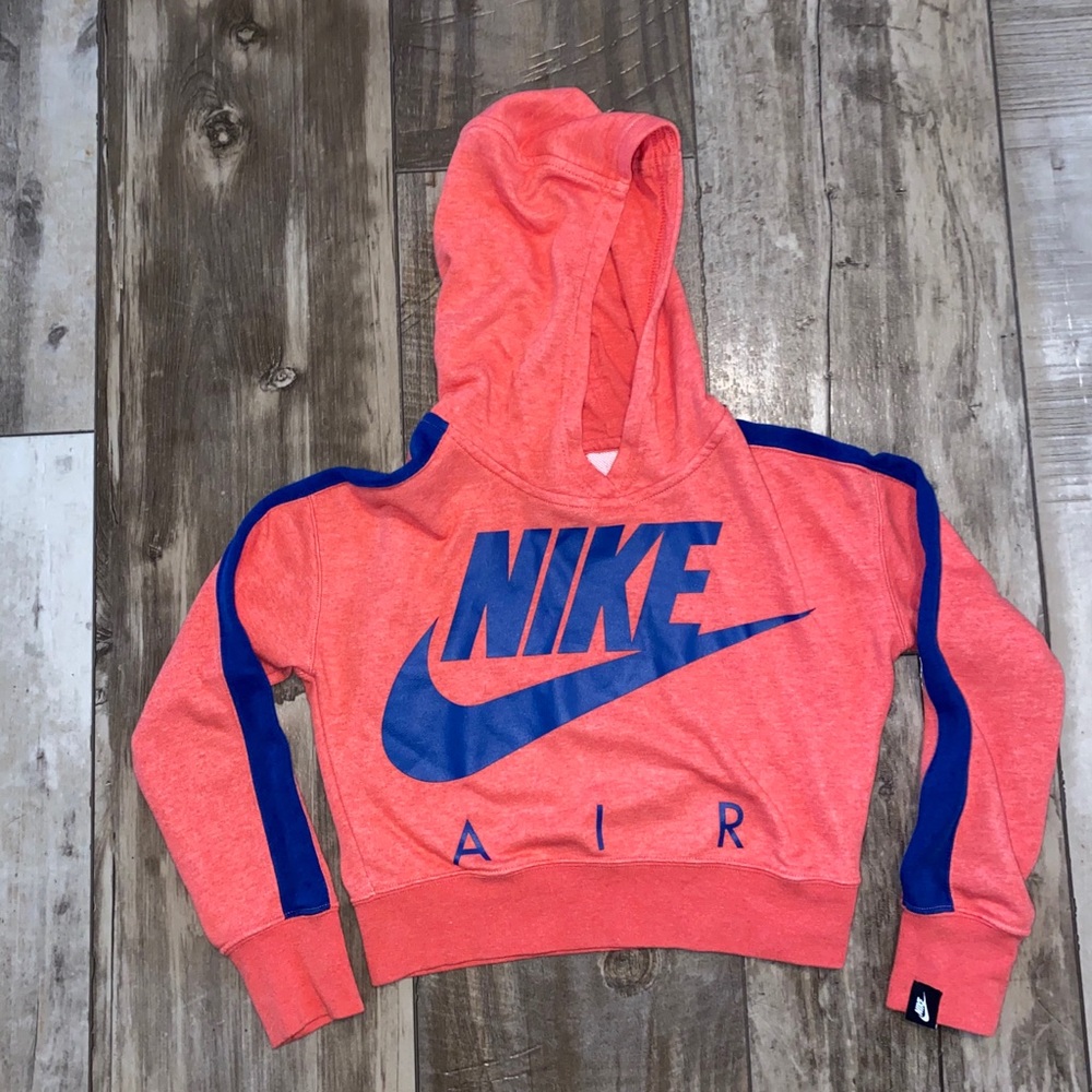 Girls Nike Crop Hoodie size M